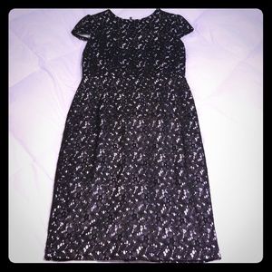 Betsey Johnson black lace dress